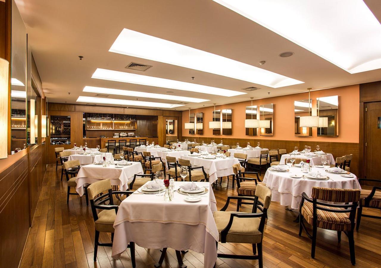 Hotel Gran Estanplaza Berrini São Paulo Exteriér fotografie Restaurant in the hotel