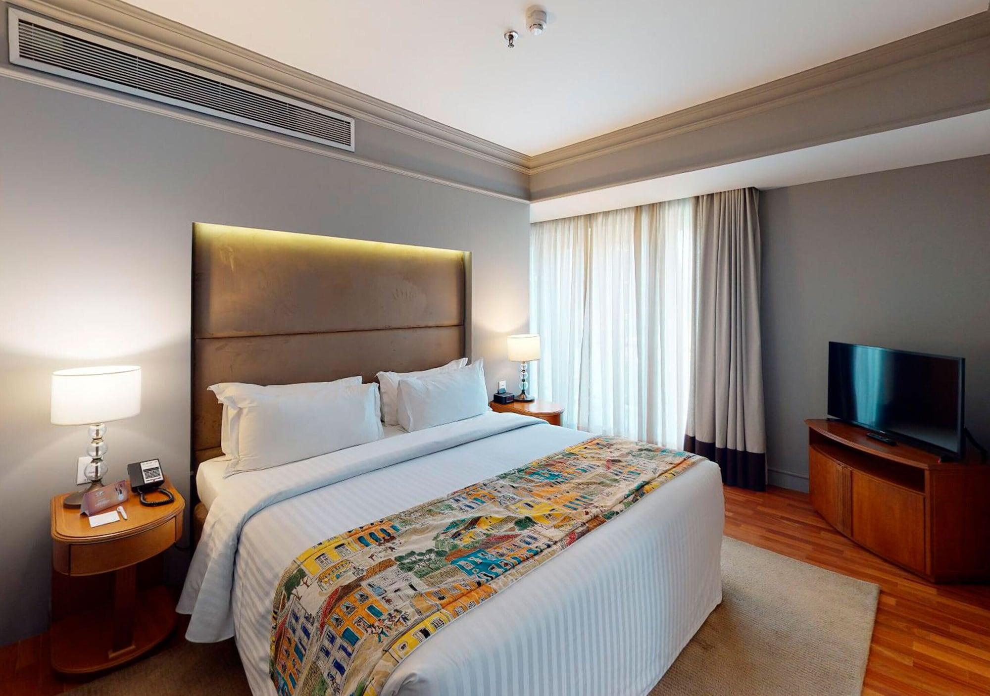 Hotel Gran Estanplaza Berrini São Paulo Exteriér fotografie A bedroom at the Taj Bengal